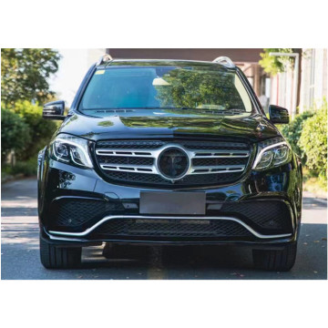 Mercedes-Benz GL Classe X166 Kit di aggiornamento: paraurti anteriore e posteriore GLS63 con griglia e lampade