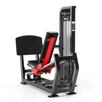 Commercial Gym Equipment: Explore Top Seated Leg Press Machines with Adjustable Weight Stack Pin Load Selection
