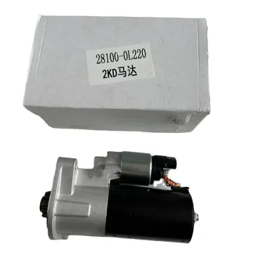 2KD 28100-0L220 New Engine Starter Motor Assembly for Toyota Vehicles