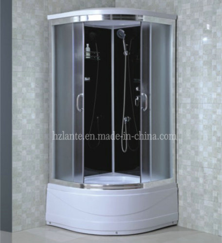 Tempered Glass Aluminum Alloy Frame Shower House (LTS-606)