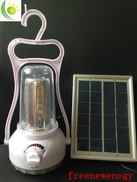 Photovoltaic Sensitive Solar Lantern with Cell Phone Charger