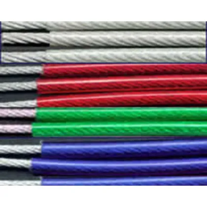 Cable wire rope PVC plastic coated wire rope