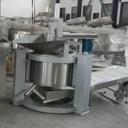 Fried Food Deoiling Machine: Stainless Steel High De-oil Rate Food Processing Equipment