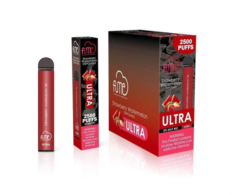 Hải quan Fume Ultra dùng một lần Vape 2500 Puffs