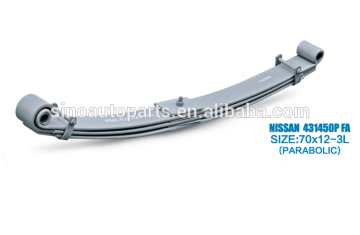 Different Types Leaf Spring 70x12-3L For NISSAN 431450P FA Heavy Truck Trailer Bus