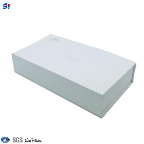 Cardboard folding paper magnet electronic box
