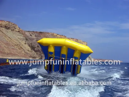 Aqua Flying Fish 2015 high quality Inflatable Water Games for adult