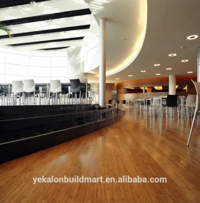 Teak Color Flooring New TOP Selling Waterproof Carbonized Bamboo Flooring, Durable Bamboo Floor with Teak Color,