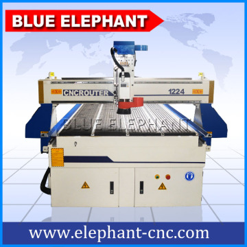 China cnc router suppliers 1224 cnc , 2400*1200mm cnc wood cutter with DSP control system