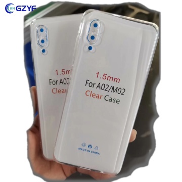 Прозрачный корпус ПК с прозрачным ТПУ для Samsung A02 и более - быстрая доставка