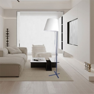 Modern Cloth Standing Floor Lamp for Living Room and Hotel Decor