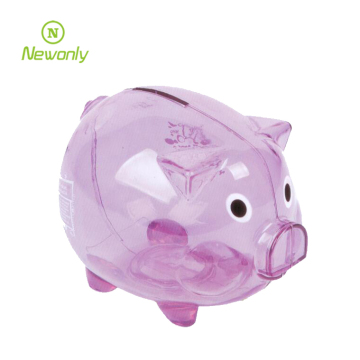 Hot Selling Custom Logo & Color Plastic Piggy Bank - 7.5kg/6kg, 12.5x10x9.8cm, 2000pcs - China Manufacturer
