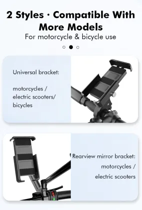 Twist Handlebar Cycling Phone Holder: Secure Bike Cell Phone Mount