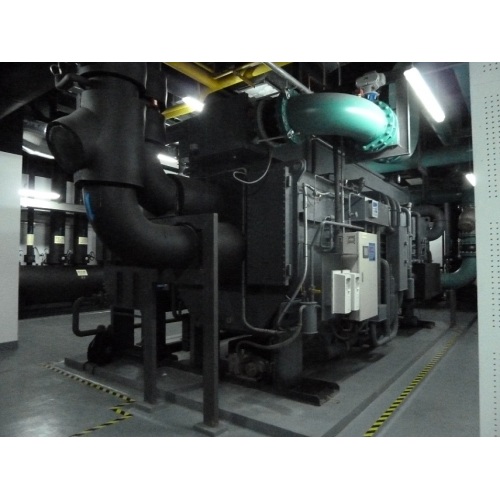 Waste heat recovery type hot water chiller