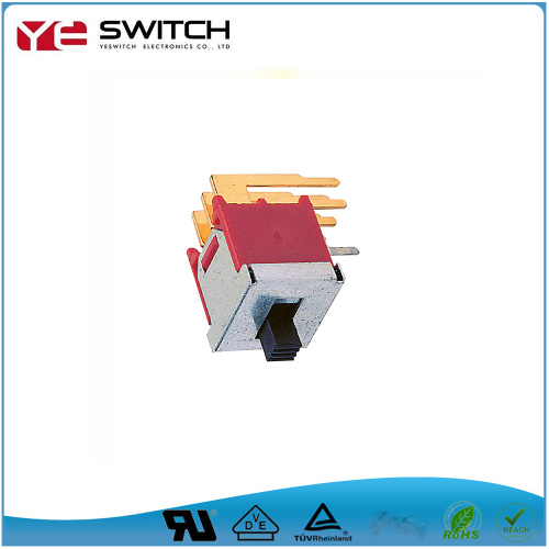 Interruptor deslizante em miniatura para PC com ângulo reto