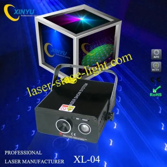 Green Led Background Magic Rb Pattern Dj Laser Lighting Effects Xl-04