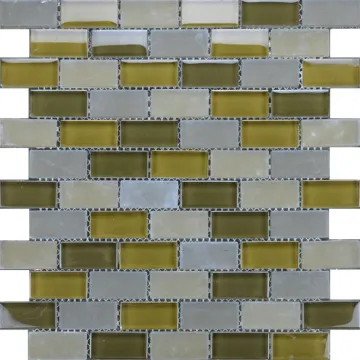 glass mosaic tile, matt crystal mosaic tile,