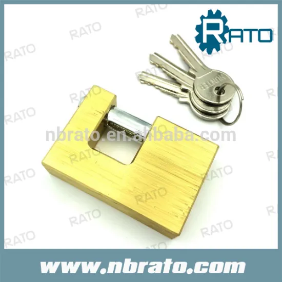 RP-188 U Type Brass Padlock with Hidden Shackle