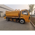 3m3 vacuum sewage suction tanker truck for sale