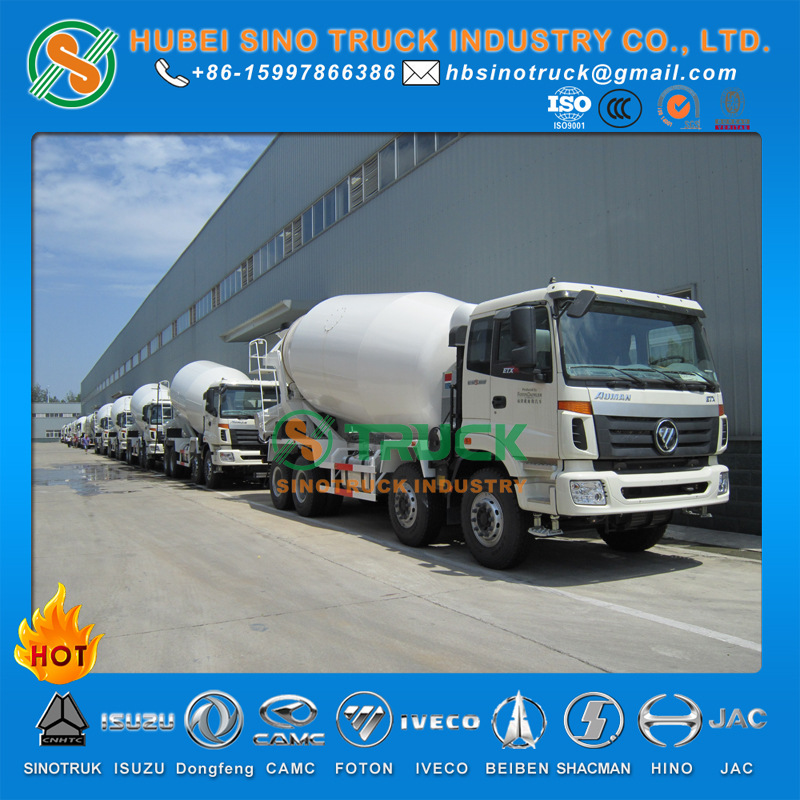 Foton 16cbm Concrete Transit Mixer Truck