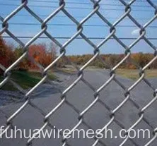 Fence a catena galvanizzata e rivestita in PVC a caldo