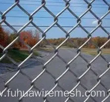 Hot-Sale Galvanized & PVC Coated Chain Link Fence