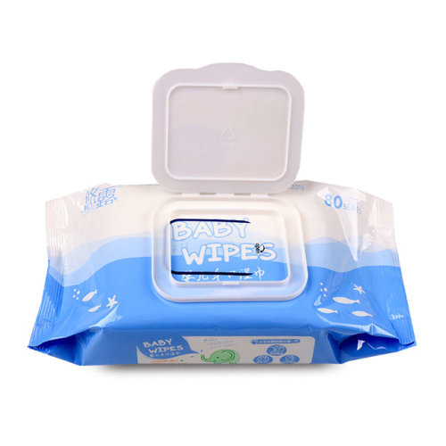 Baby Wipe bebas alkohol Perawatan Kulit Bayi Organic Wet Wipes