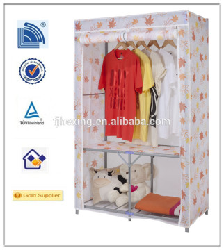 2014 New Design Living Room Furniture Oxford Fabric Wardrobe Closet