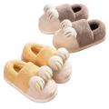 Cute cat paw plush full pack slippers