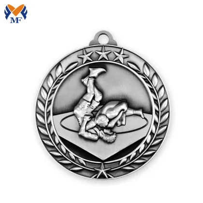 Custom International Tournament Judo Medal