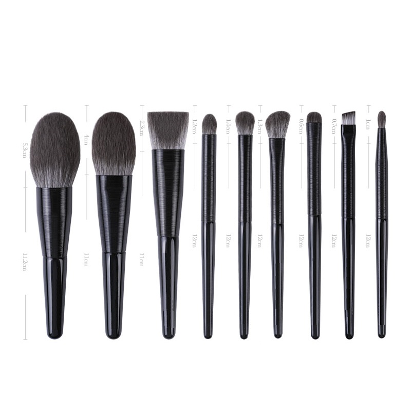 8pcs professionellem Make -up -Kosmetikbürstensatz