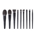 Ensemble de pinceaux de maquillage professionnel 9pcs