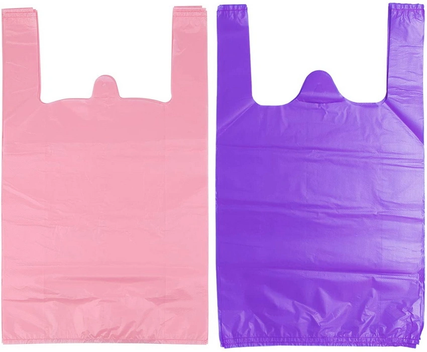 Custom Plastic Bag Groceries Store Shopping Bag