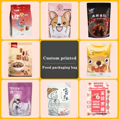 Custom Plastic Packaging Bags for Dried Foods & Snacks like Biltong and Beef Jerky