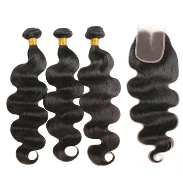 ruimei cuticle aligned raw virgin unprocessed human hair extension 80cm weave bundle with closure vendors