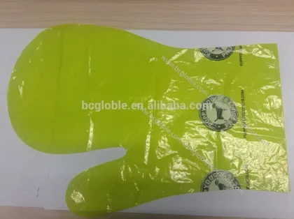 PE disposable Mittens poo bags