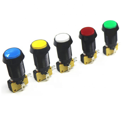 30mm Arcade Push Button Momentary with LED Light