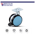 OEM Blue Möbel Casters Räder Top Plate Bremse