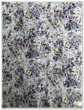cotton voile print fabric for garments