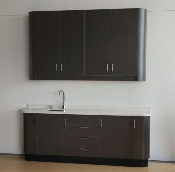 Dental upper and lower cabinet