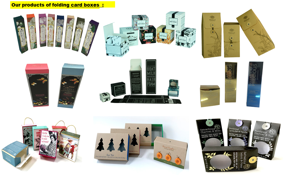 folding card box XL
