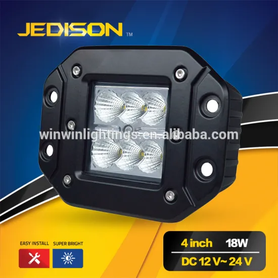 24w CR EE Waterproof Flush Mount LED Pod Work Light Spot/Flood Offroad 4wd 12V