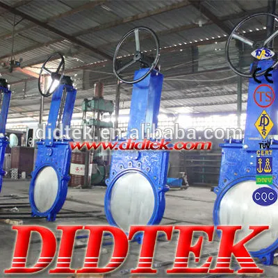 DIDTEK Ductile Iron Knife Gate Valve