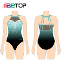 Sublimação personalizada Spandex por atacado de ginástica collants