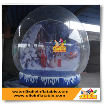 top quality big Christmas inflatable snow globe for sale for party event used