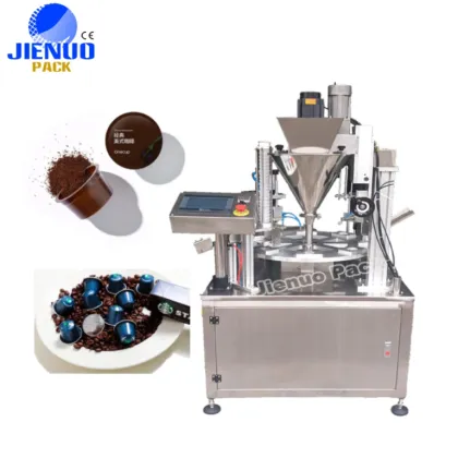 K cup filling and sealing machines