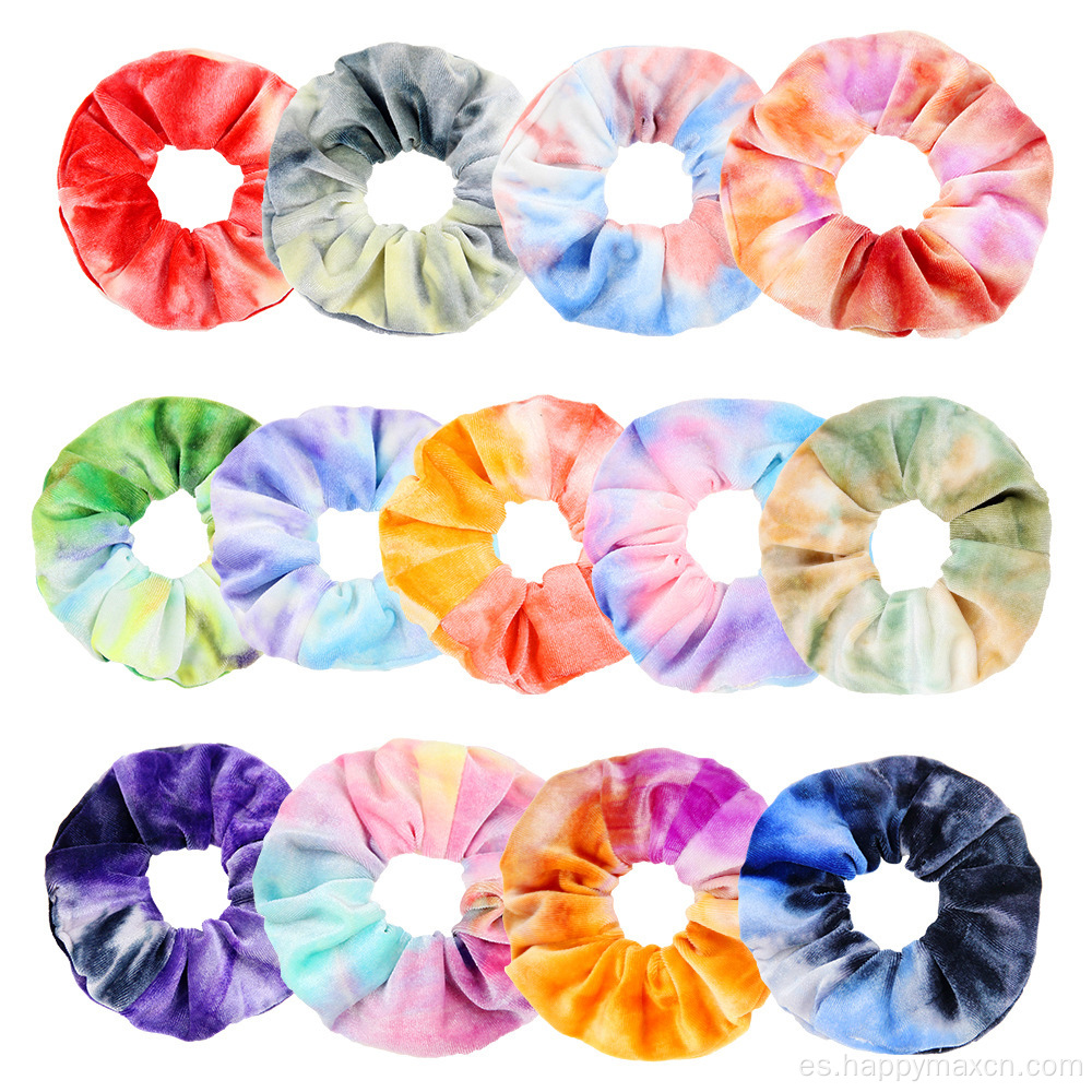 Lindas bandas de cabello diaditas Tie Dye Band