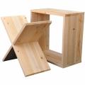 Wooden Wine Rack Wooden Wine Rack Tabletop Storage Cube Champagne Stack Supplier