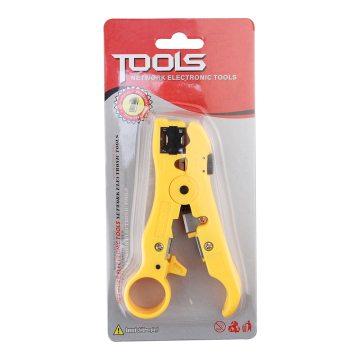 4in1 Changeable Blade Coaxial & Network Cable Stripper Pliers Set