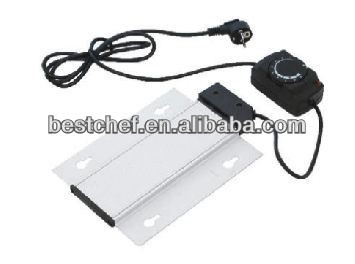 rect Electric heater with regulator for chafer